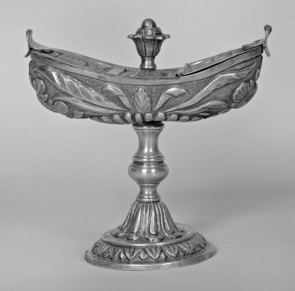 navicella portaincenso - produzione bolognese (seconda metà sec. XIX)