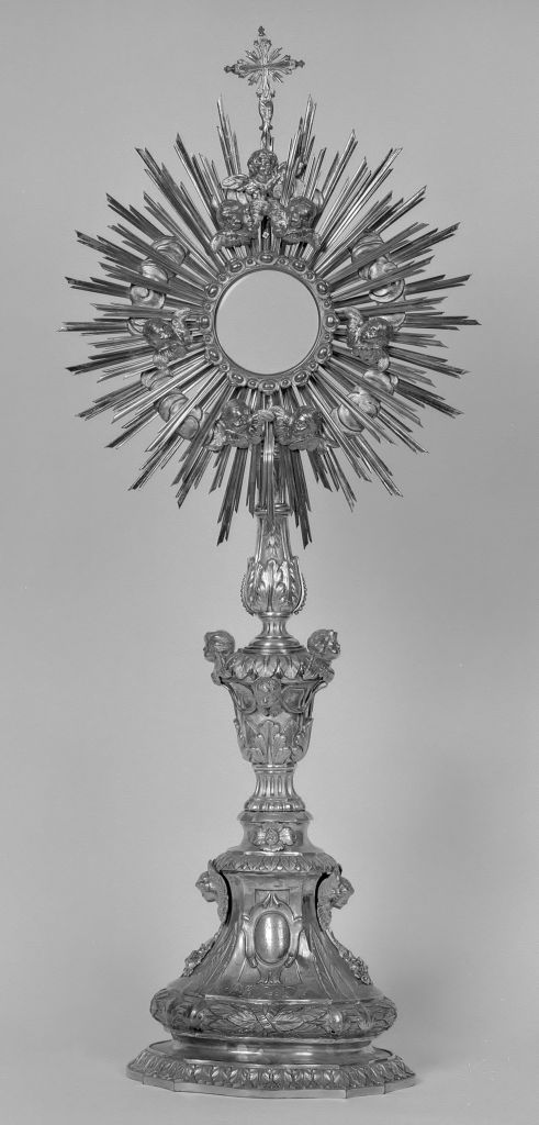 ostensorio - a raggiera di Raimondi I (prima metà sec. XIX)