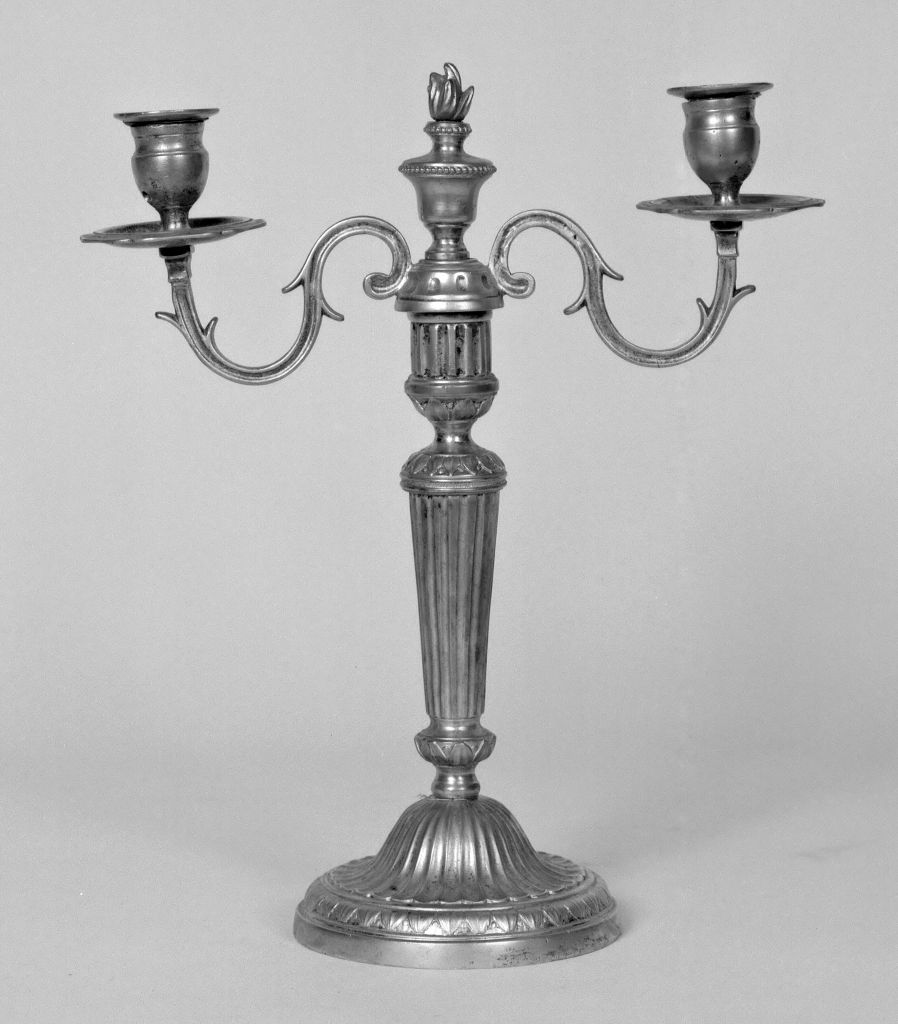 candelabro - produzione bolognese (prima metà sec. XIX)