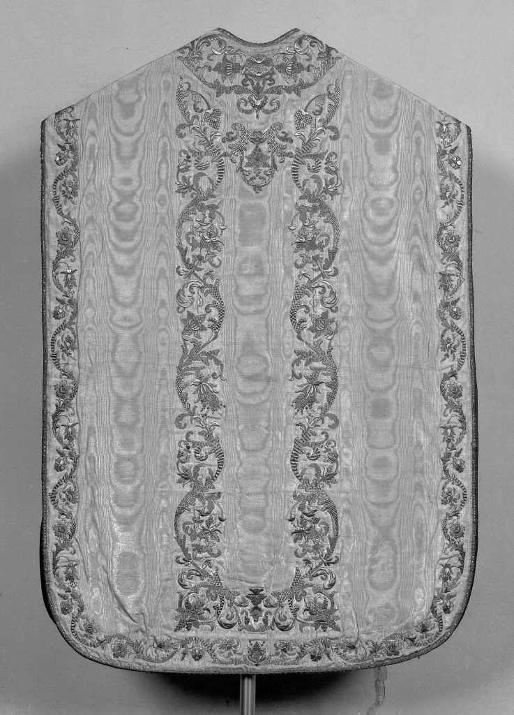 paramento liturgico, insieme - produzione italiana (metà sec. XIX)