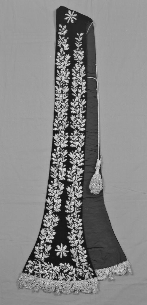 stola - manifattura italiana (fine sec. XIX)