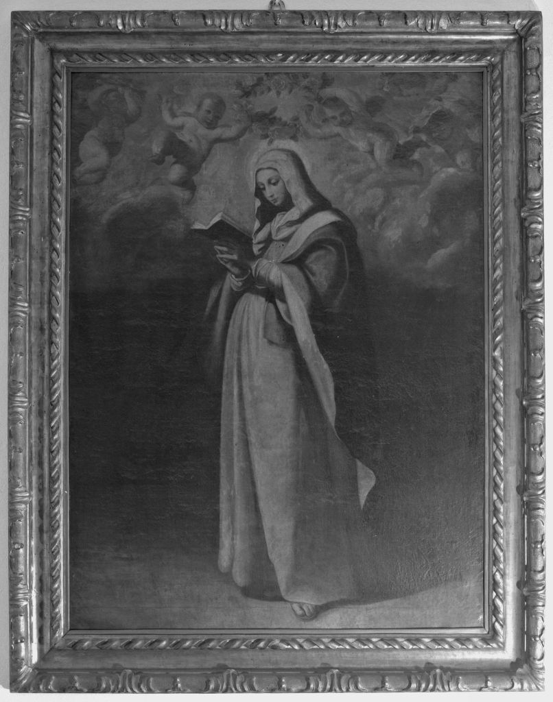 Madonna gravida (dipinto) di Cantarini Simone detto Pesarese (attribuito) (sec. XVII)