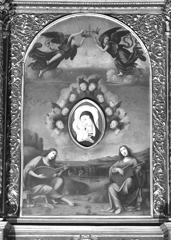 angeli musicanti (dipinto) di Raibolini Francesco detto Francesco Francia, Raibolini Giacomo Maria detto Giacomo Francia (prima metà sec. XVI)