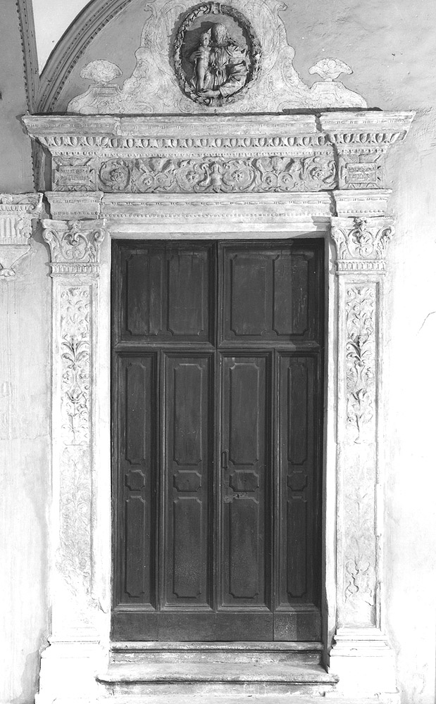 mostra di portale di Marchesi Andrea detto Andrea da Formigine (scuola) (primo quarto sec. XVI)