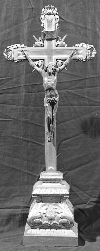 croce d'altare - produzione emiliana (metà sec. XIX)