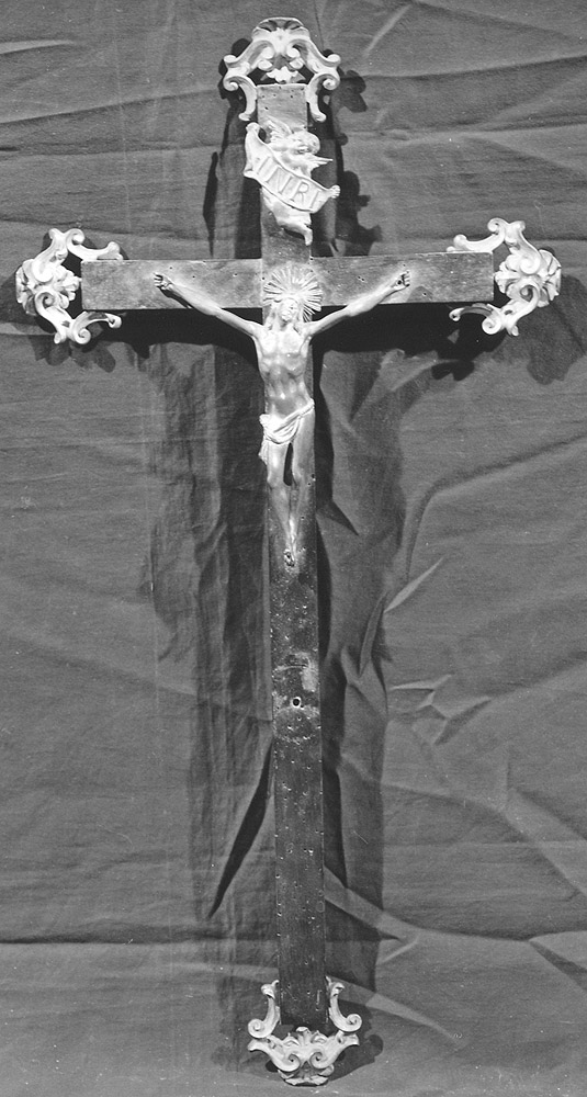 crocifisso - produzione emiliana (sec. XVIII)