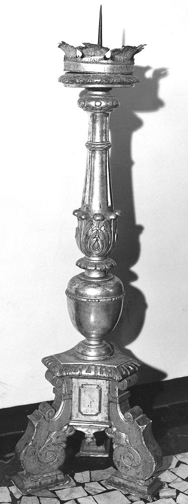 candelabro - produzione emiliana (seconda metà sec. XVIII)