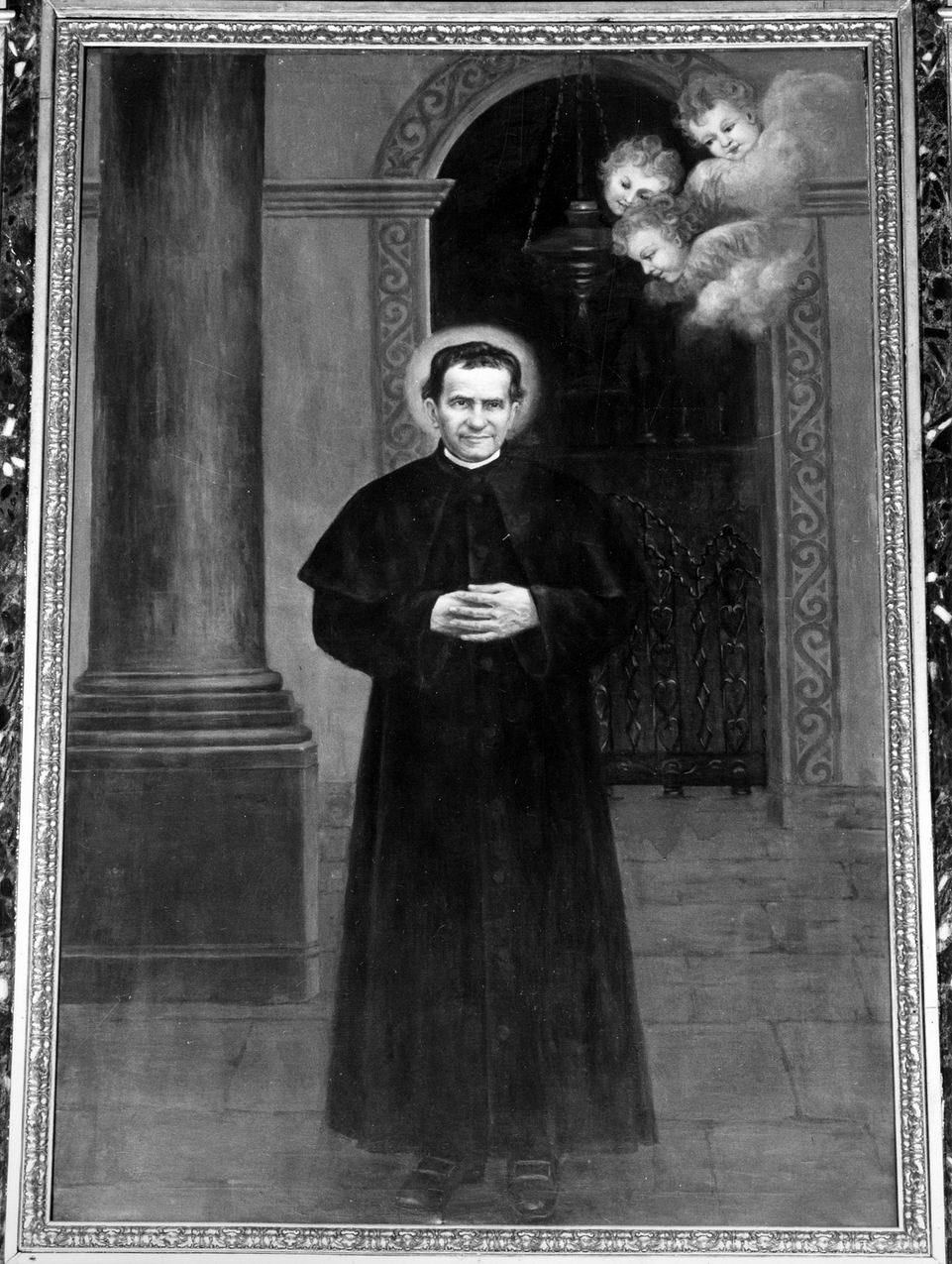 San Giovanni Bosco (dipinto) di Guglielmone Albertina (sec. XX)