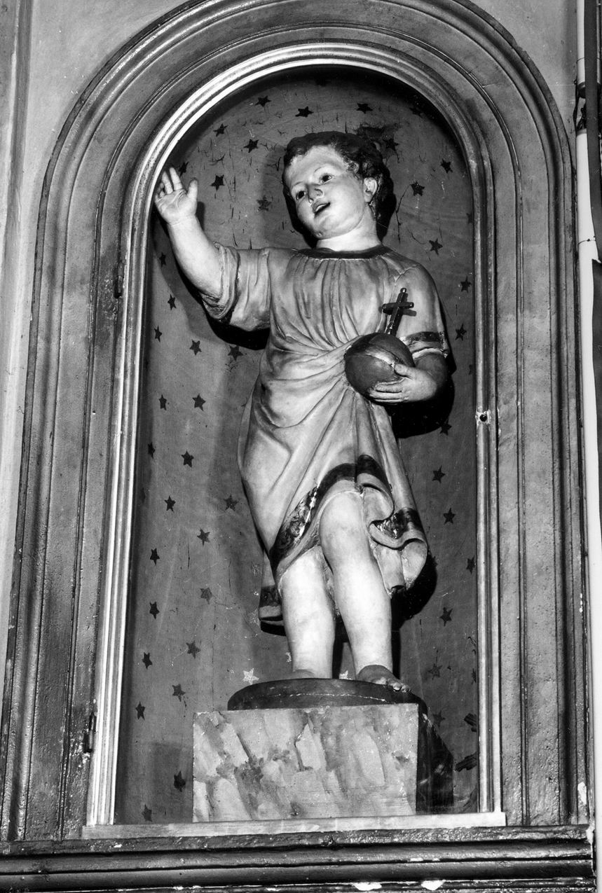 Gesù Bambino (statua) - ambito emiliano (prima metà sec. XIX)