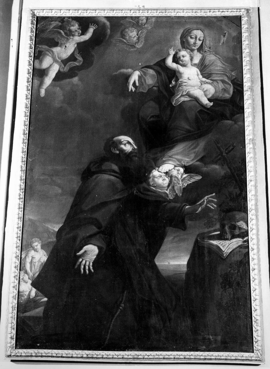 Madonna con Bambino e San Ciro (dipinto) di Cignani Carlo (maniera) (prima metà sec. XVIII)