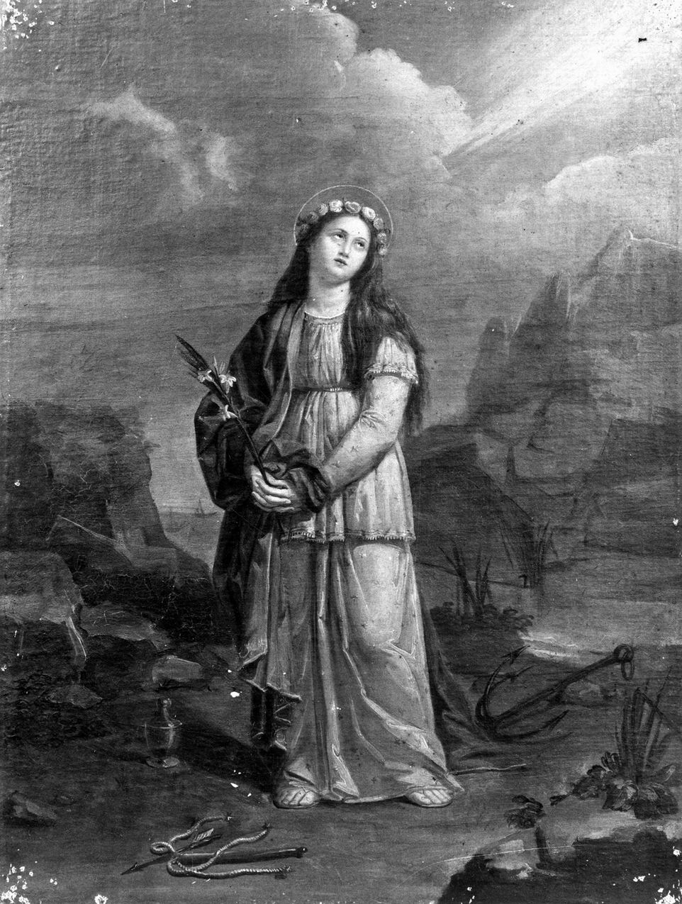 Santa Filomena (dipinto) - ambito bolognese (metà sec. XIX)