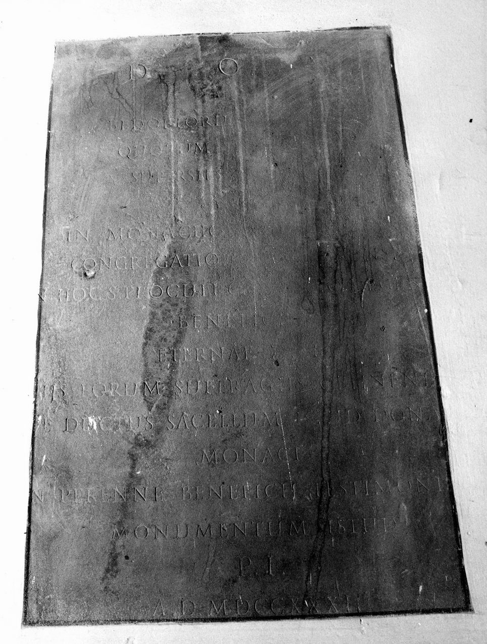 lapide - manifattura emiliana (sec. XVIII)