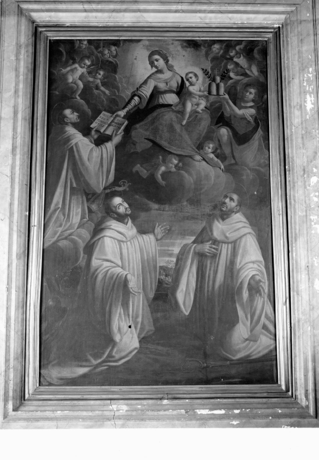 Madonna con Bambino e Santi (dipinto) di Bambini Jacopo (prima metà sec. XVII)