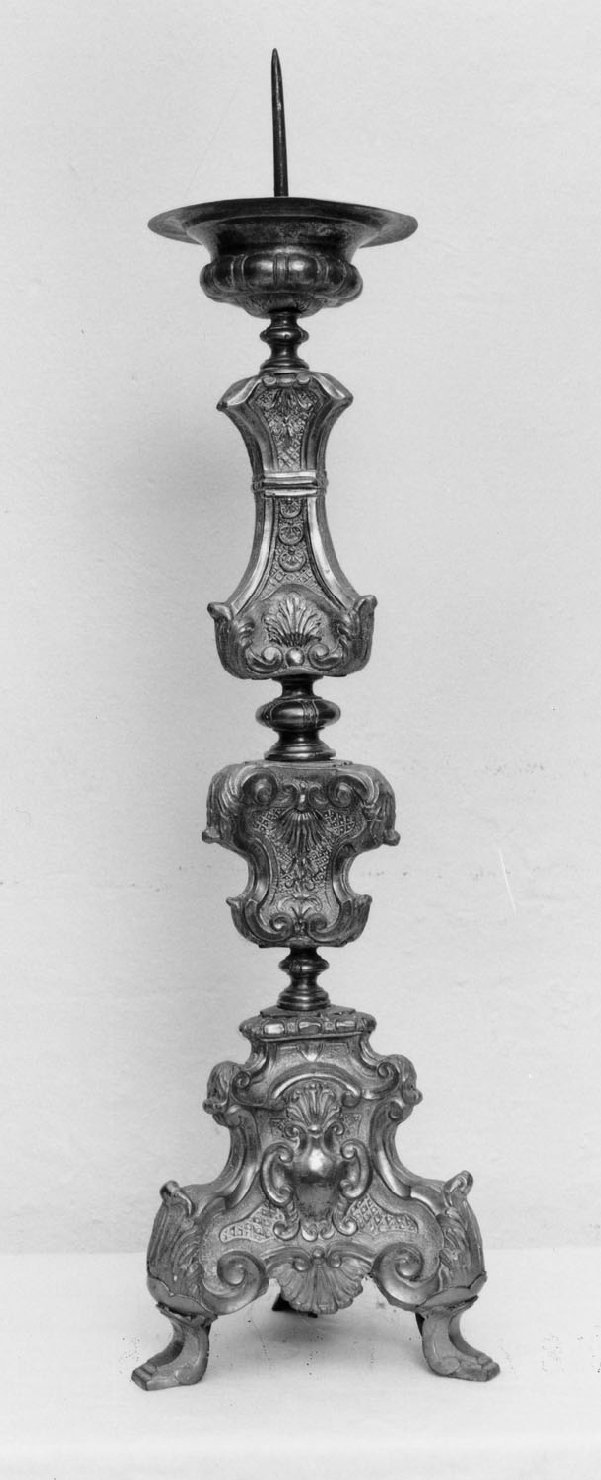 candeliere - manifattura emiliana (sec. XVIII)