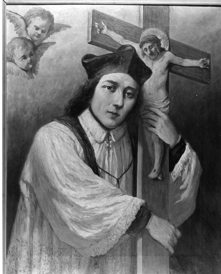 ritratto del venerabile Bartolomeo Dal Monte (dipinto) di Piancastelli Giovanni (primo quarto sec. XX)