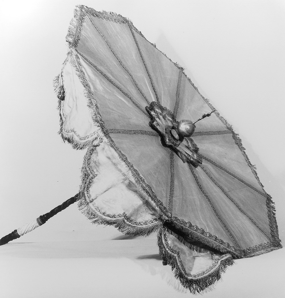 ombrellino processionale - manifattura emiliana (secc. XVIII/ XIX)