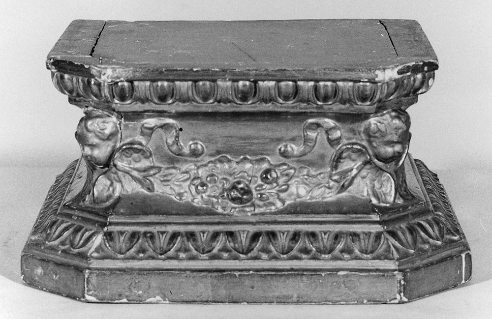 espositorio eucaristico - manifattura emiliana (seconda metà sec. XIX)