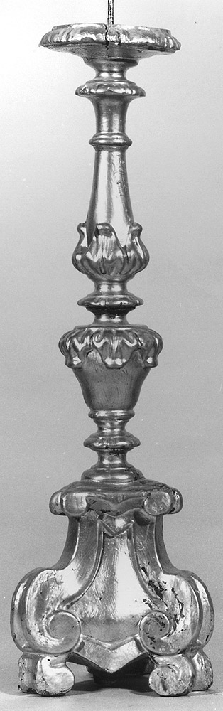 candeliere - manifattura emiliana (seconda metà sec. XVIII)