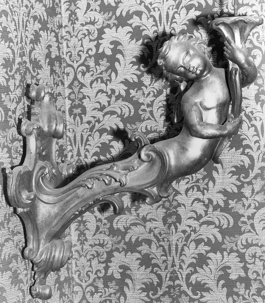 candeliere da parete - manifattura emiliana (seconda metà sec. XVIII)