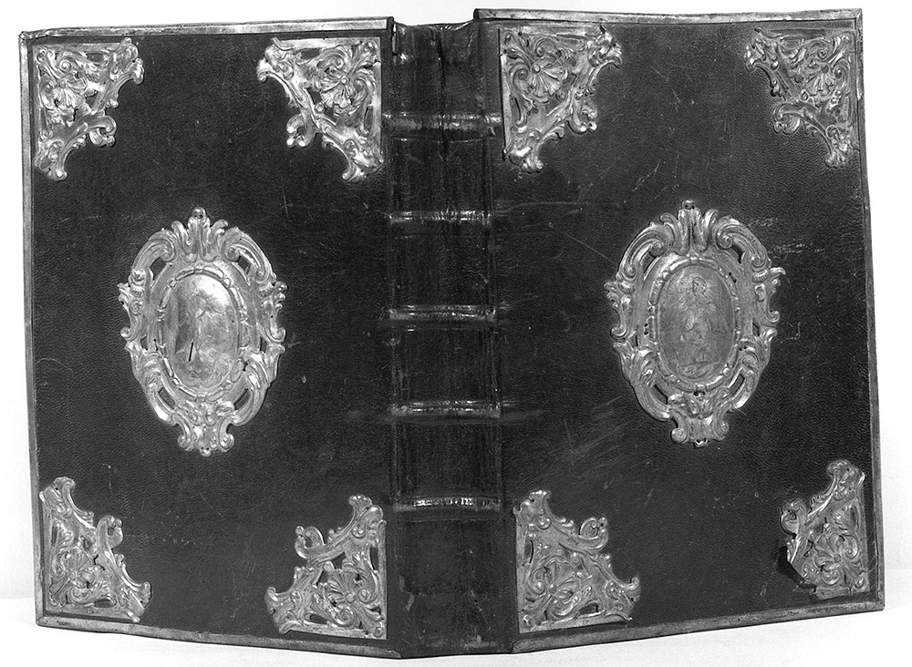 coperta di libro liturgico - Tipografia Balleoniana (sec. XVIII)