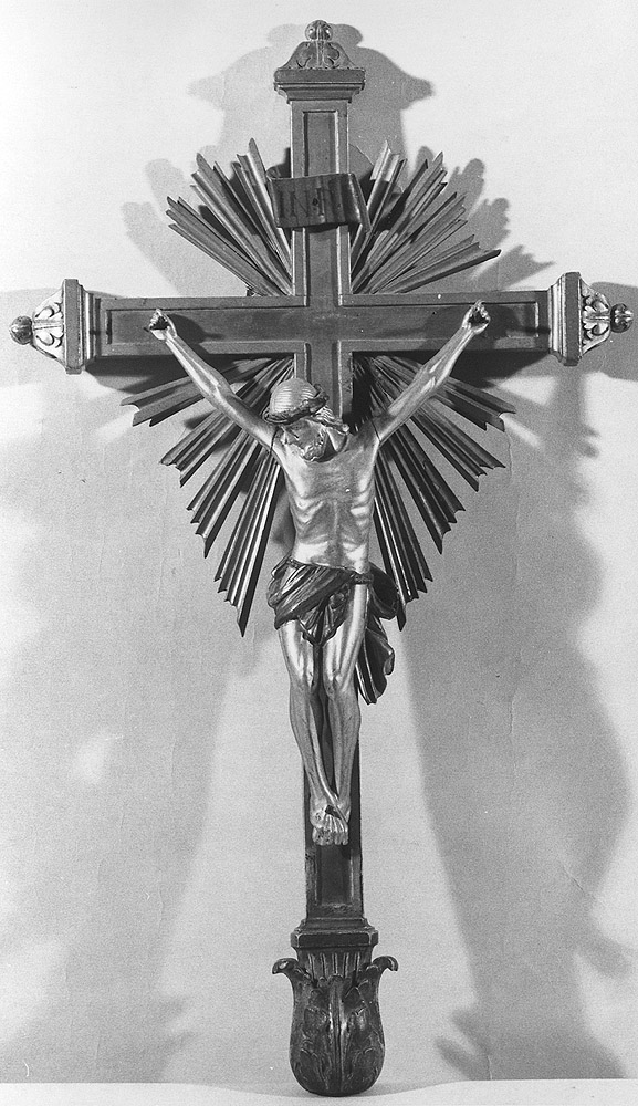 crocifisso - manifattura emiliana (prima metà sec. XIX)