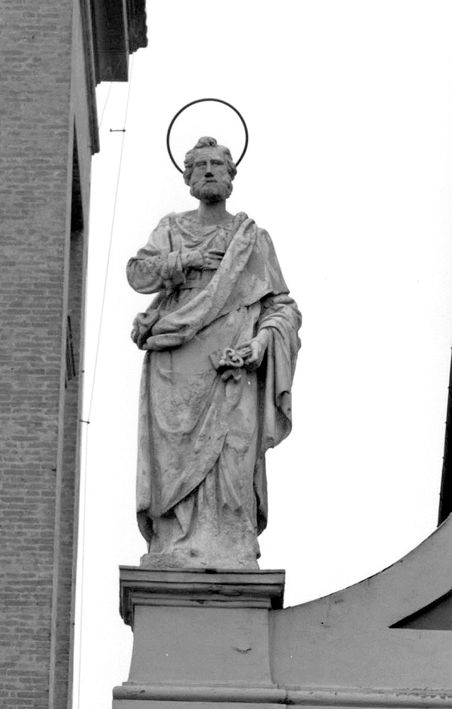 San Pietro (statua) - ambito emiliano (sec. XIX)