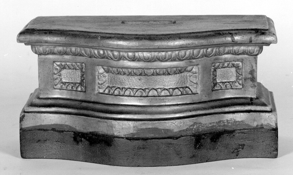 piedistallo di statua - produzione emiliana (seconda metà sec. XIX)