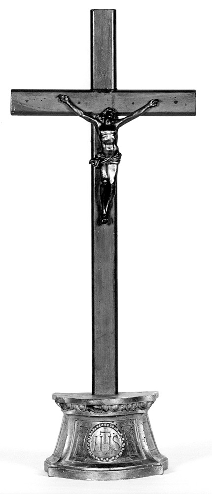 croce d'altare - manifattura emiliana (fine/inizio secc. XIX/ XX)