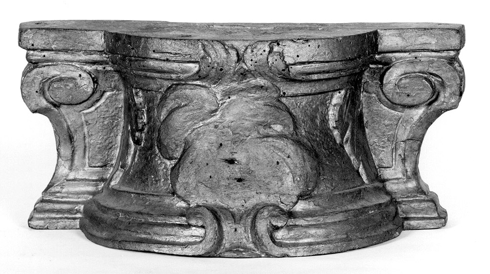 piedistallo di statua - produzione emiliana (sec. XIX)