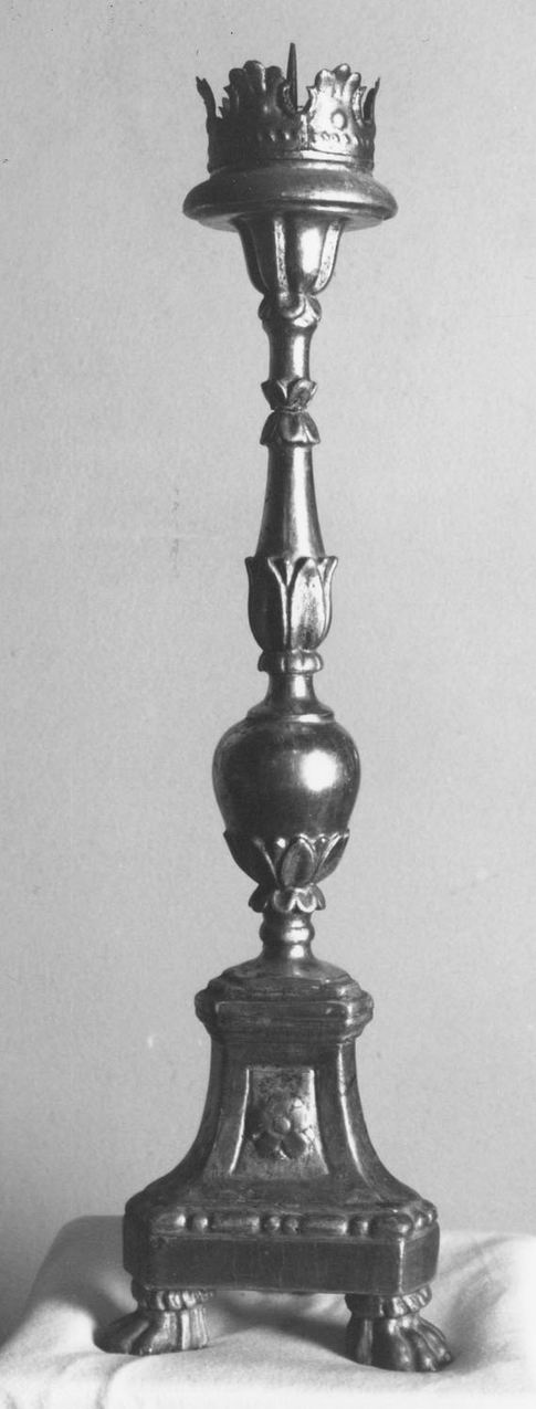 candeliere - manifattura emiliana (sec. XIX)