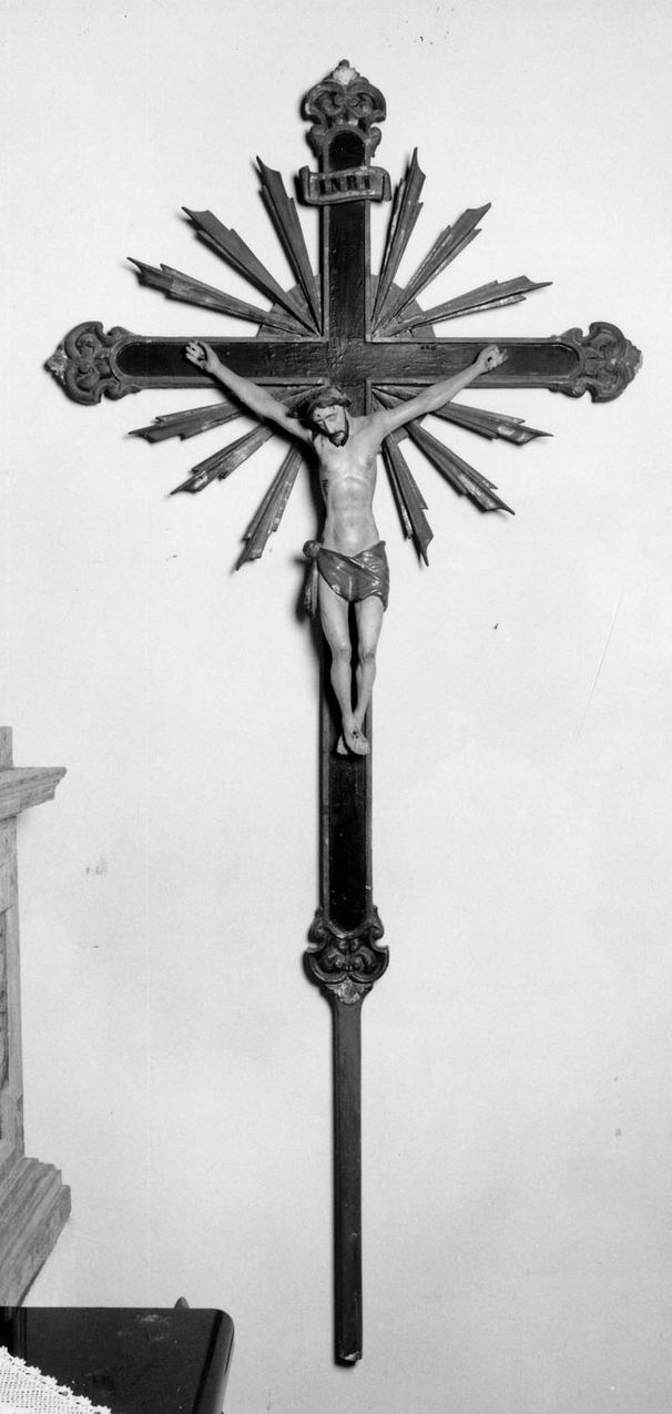 croce processionale - manifattura emiliana (sec. XIX)