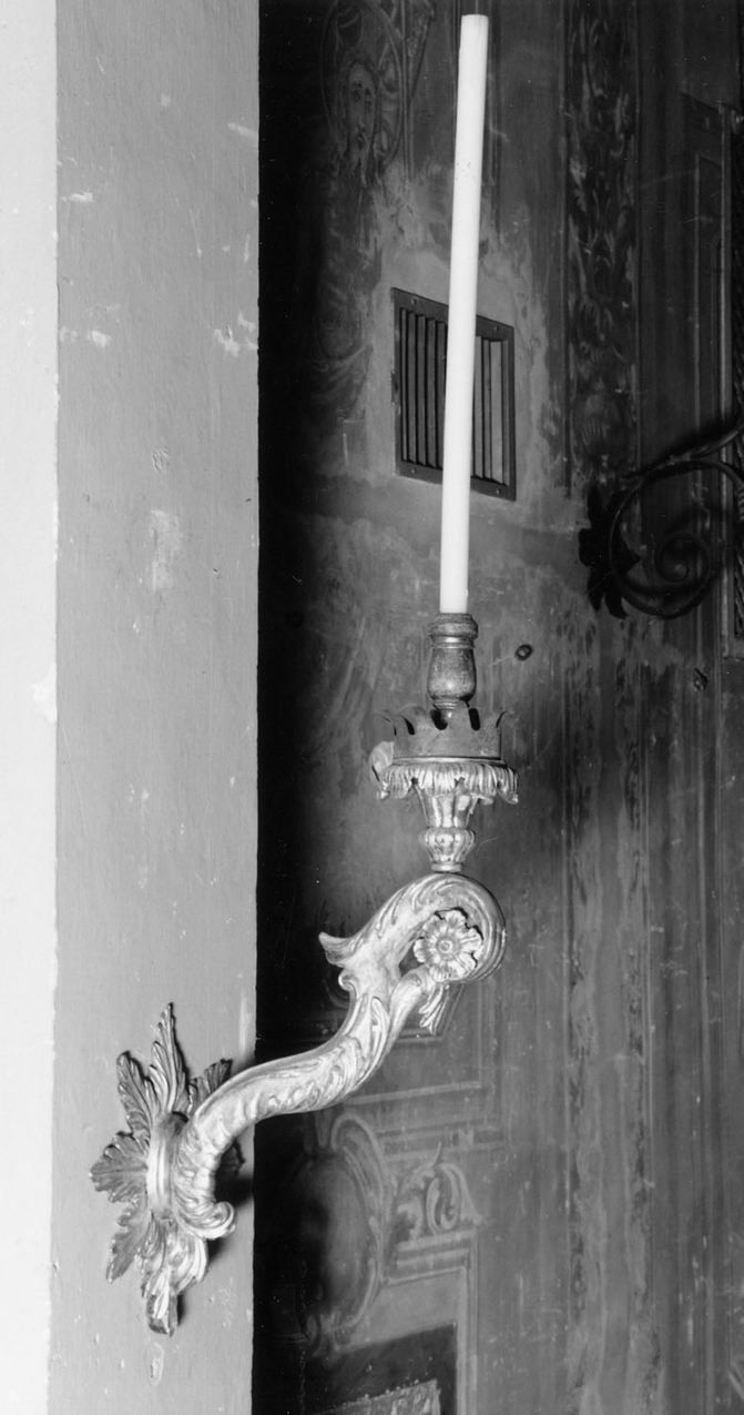 candeliere da parete - manifattura emiliana (primo quarto sec. XIX)