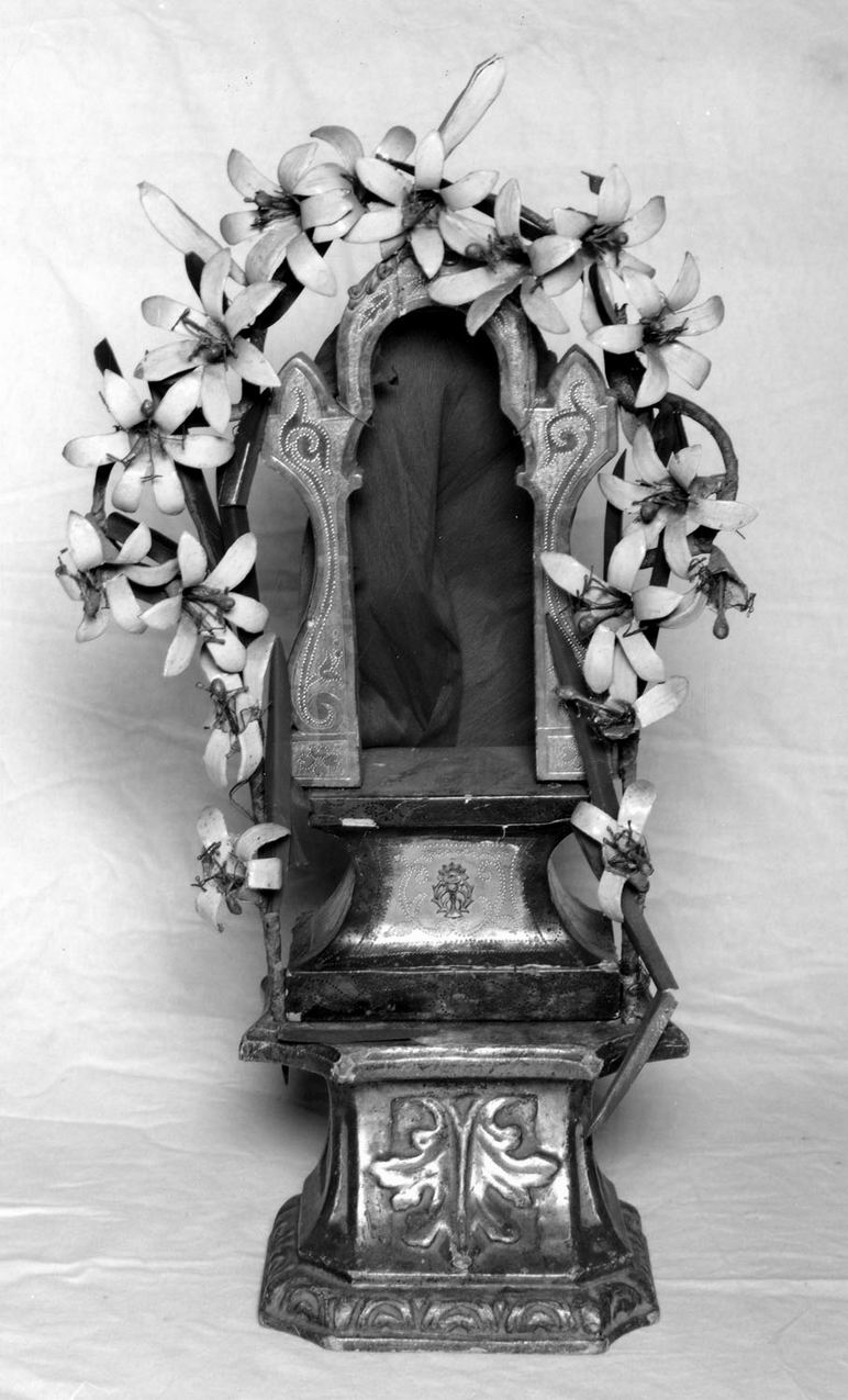 espositorio eucaristico - manifattura emiliana (sec. XIX)