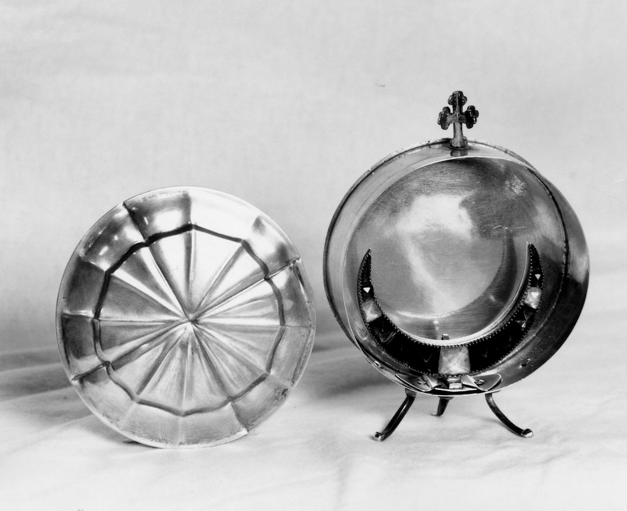 teca eucaristica - manifattura ferrarese (secc. XVIII/ XIX)