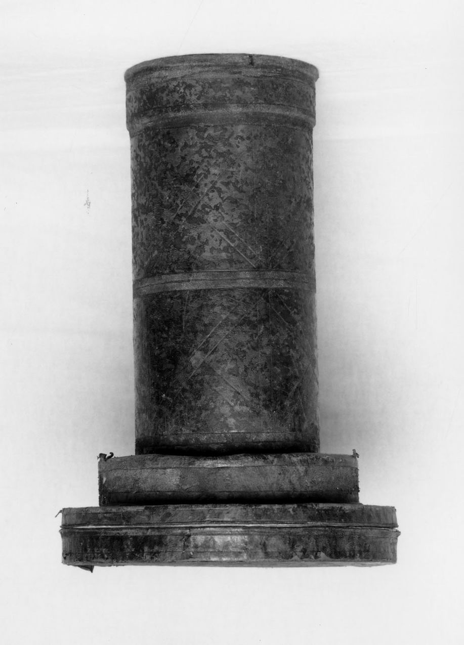 custodia di calice - manifattura emiliana (secc. XVIII/ XIX)