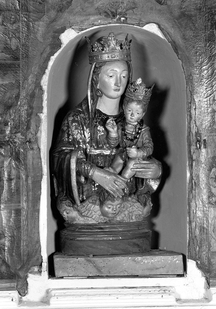 Madonna con Bambino (scultura) - ambito emiliano (sec. XVII)