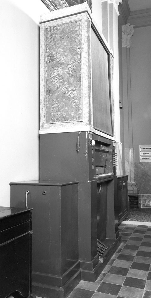 cassa d'organo - produzione emiliana (seconda metà sec. XIX)