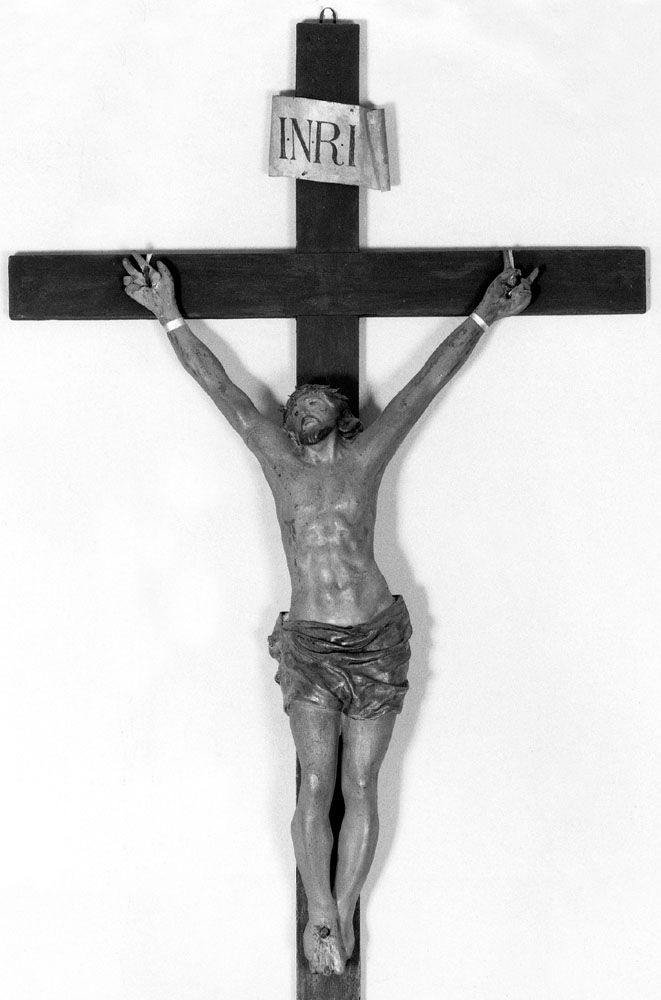 Cristo crocifisso (scultura) - ambito emiliano (sec. XVIII)