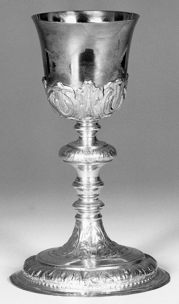 calice - produzione emiliana (prima metà sec. XVIII)