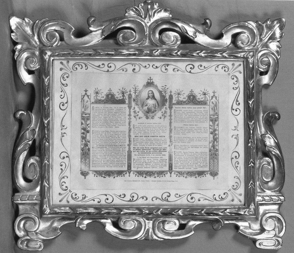 cartagloria, insieme - produzione emiliana (metà sec. XIX)