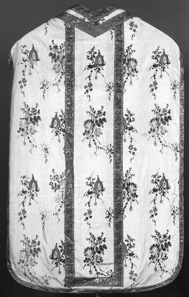 paramento liturgico, insieme - manifattura emiliana (seconda metà sec. XVIII)