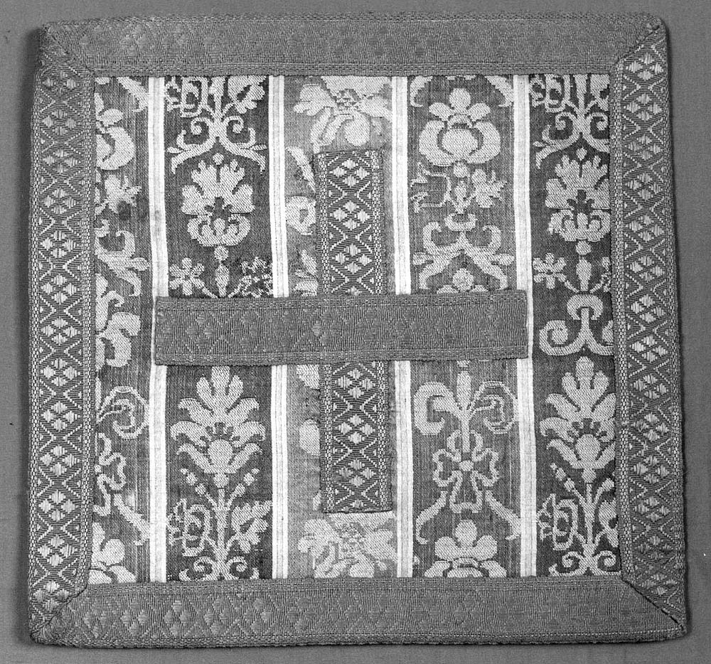 borsa del corporale - manifattura emiliana (fine sec. XVII)