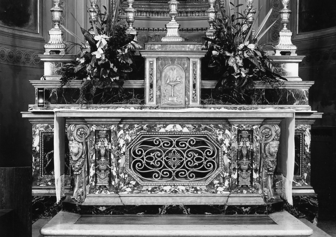 altare maggiore - manifattura emiliana (sec. XIX)