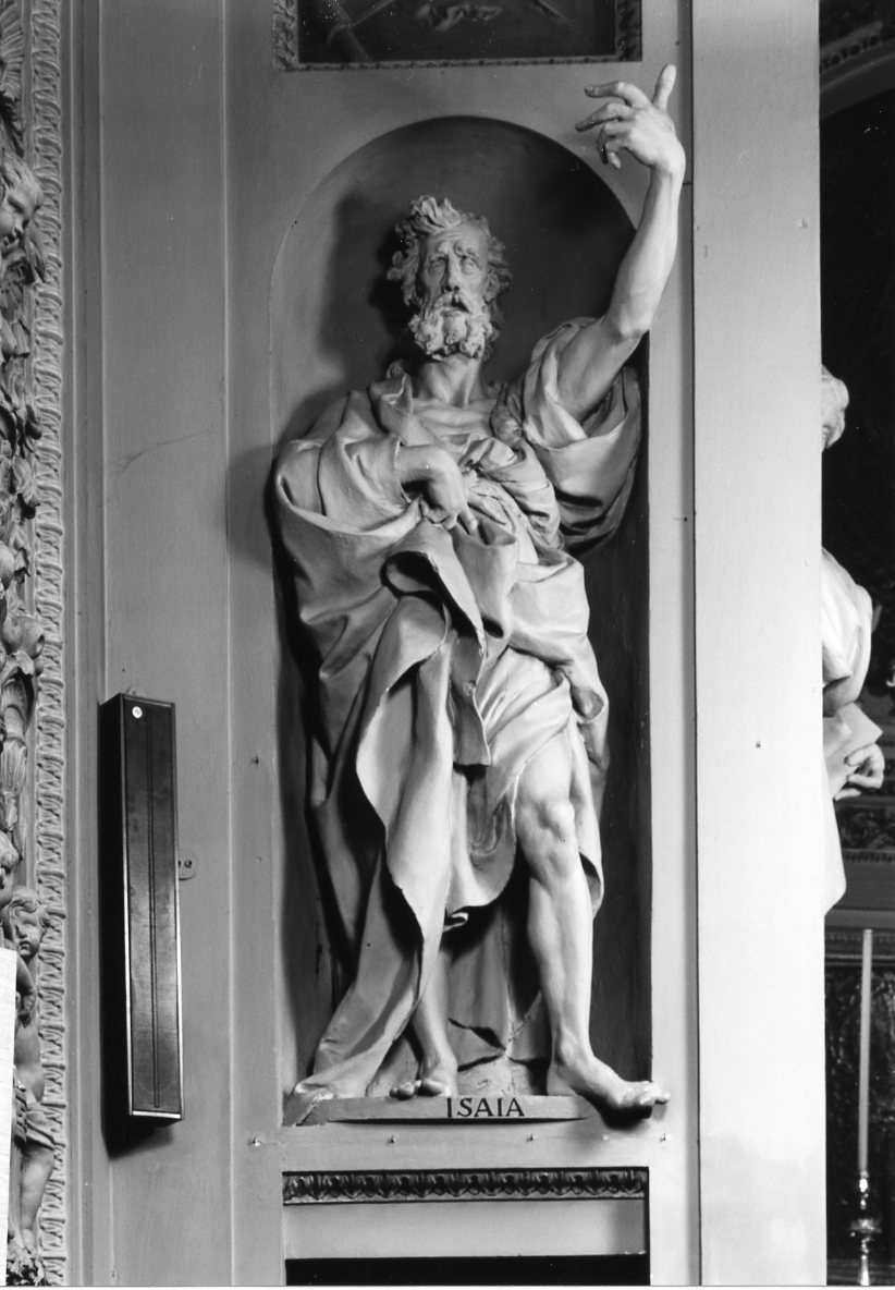 profeta Isaia (statua) di Gandolfi Ubaldo (sec. XVIII)