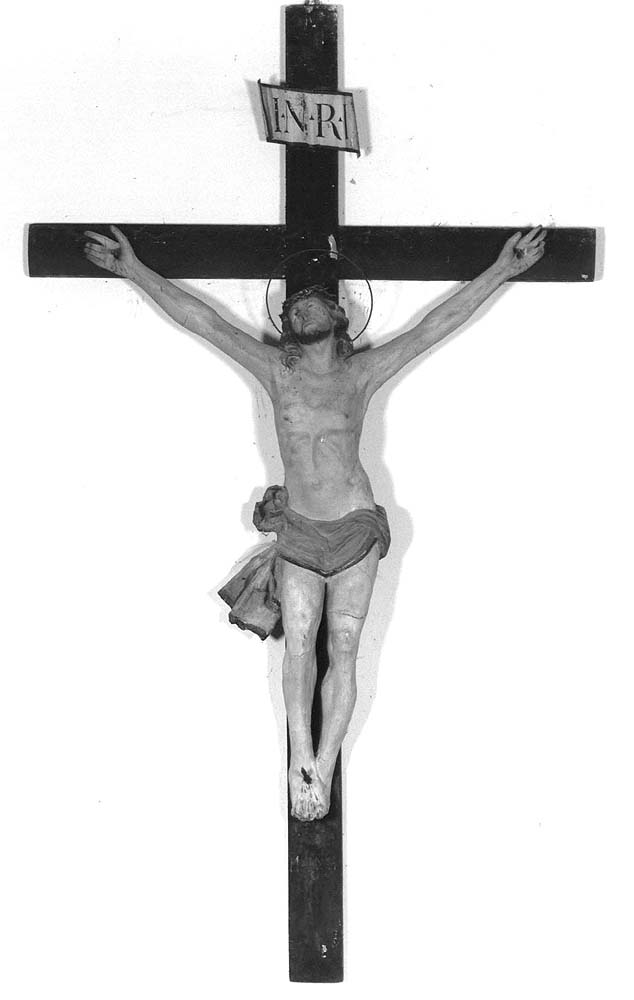 Cristo crocifisso (scultura) - ambito emiliano (sec. XIX)