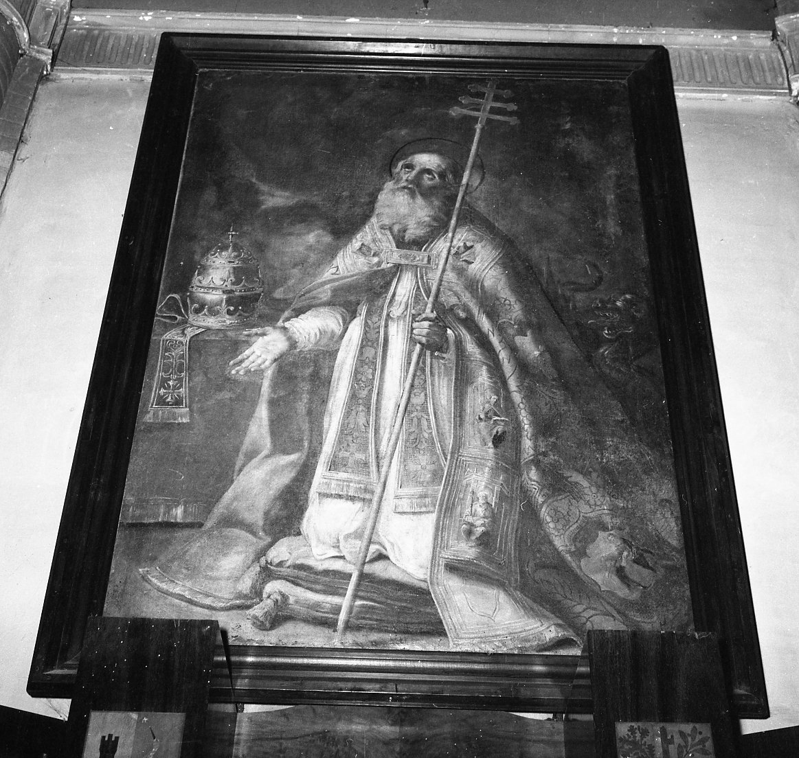 San Silvestro (dipinto) di Viani Giovannino Maria (attribuito) (seconda metà sec. XVII)