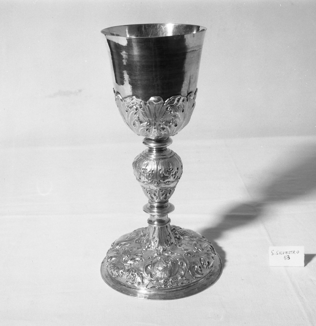 calice - bottega emiliana (sec. XVII)