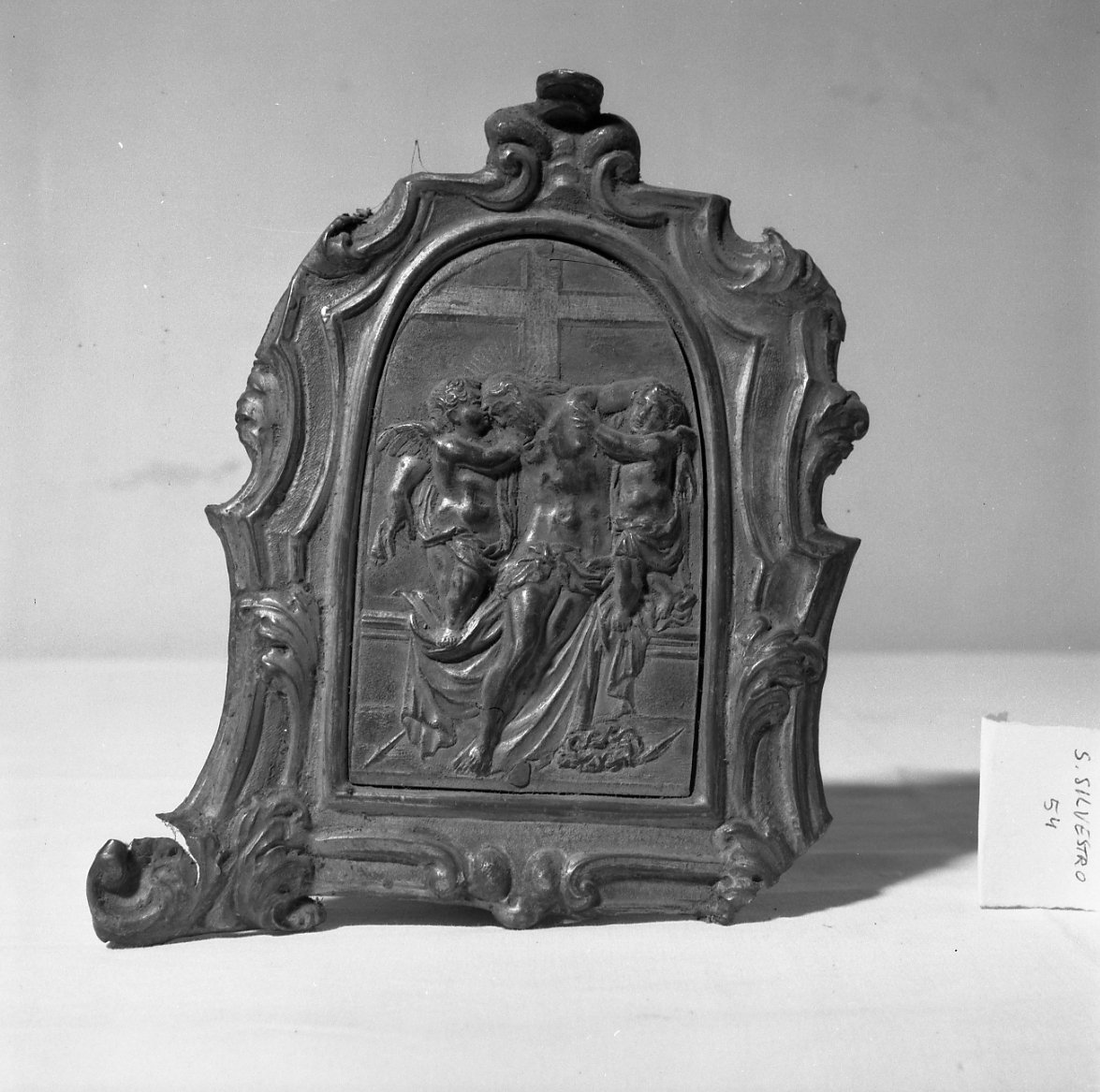 deposizione di Cristo dalla croce (pace) di Ferri Pellegrino (sec. XVIII)