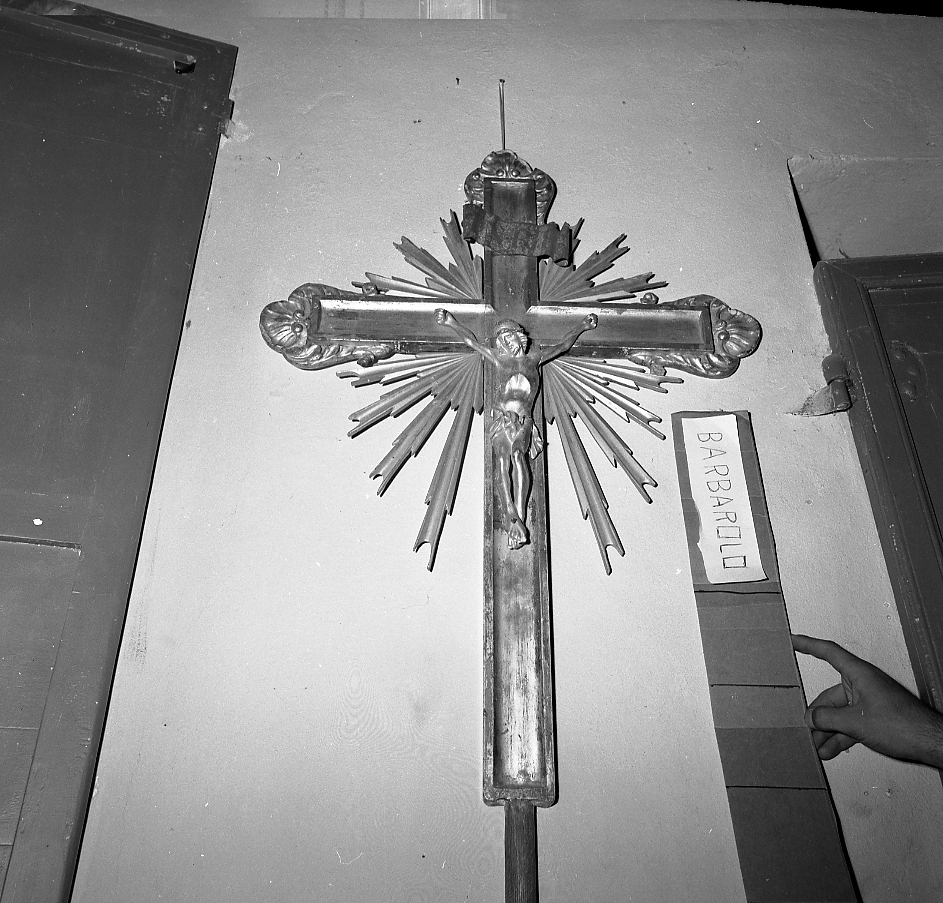 crocifisso - bottega emiliana (sec. XVIII)