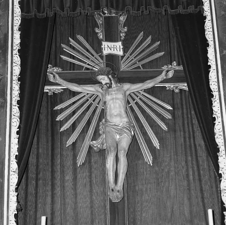 crocifisso - bottega emiliana (sec. XVIII)